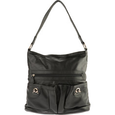 R & R Leather - Hobo Bag 2-273-1K (Women's) - Black