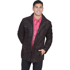 Scully - Frontier Leather Jacket 927 (Men's) - Brown
