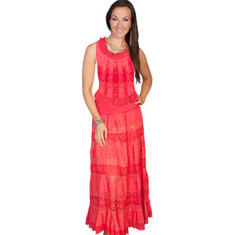 Women's Scully PSL-135 - Coral Western Clothing
