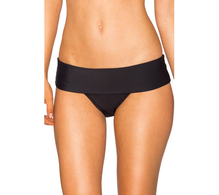 Women's Swim Systems Flat Fold Hipster Bottom - Onyx Separates
