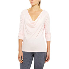 lucy - Enlightening Long Sleeve Top (Women's) - Pink Pearl Heather
