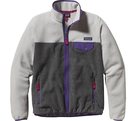 Women's Patagonia Full-Zip Snap-T Jacket - Nickel/Concord Purple Jackets