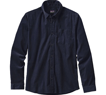 Men's Patagonia Long-Sleeved Bluffside Cord Shirt