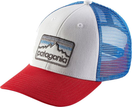 Men's Patagonia Line Logo Badge LoPro Trucker Hat