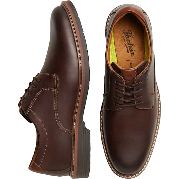 Florsheim Men's Norwalk Plain Toe Lace Up Oxfords Brown - Size: 11.5 D-Width