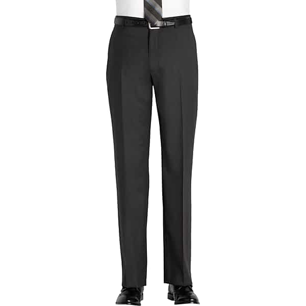 Awearness Kenneth Cole Men's Charcoal Modern Fit Pants - Size: 48W