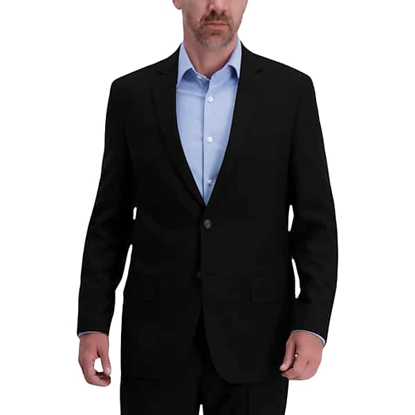 Haggar Men's Classic Fit Suit Separates Coat Black - Size: 42 Short