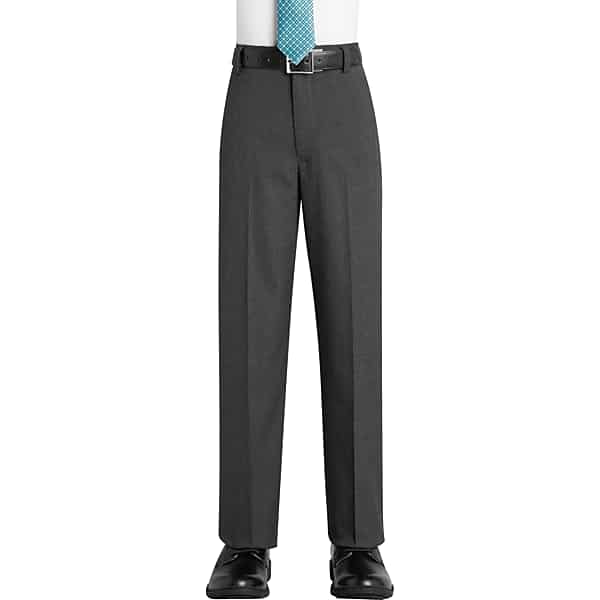 Joseph Abboud Boys Charcoal Suit Separates Pants - Size: Boys 16