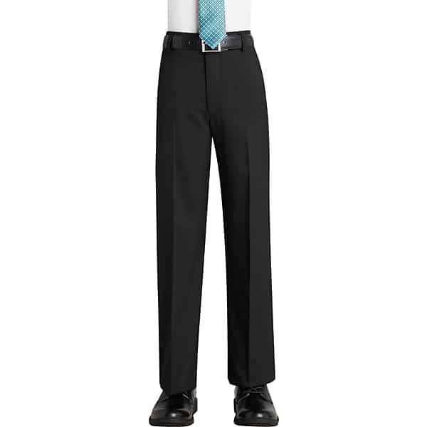 Joseph Abboud Boys Black Suit Separates Pants - Size: Boys 10