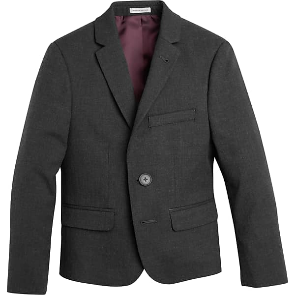 Joseph Abboud Men's Boys Suit Separates Jacket Charcoal - Size: Boys 5
