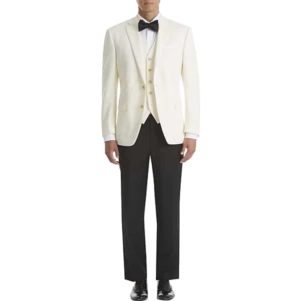 Lauren By Ralph Lauren Classic Fit Men's Suit Separates Coat Cream - Size: 58 Long