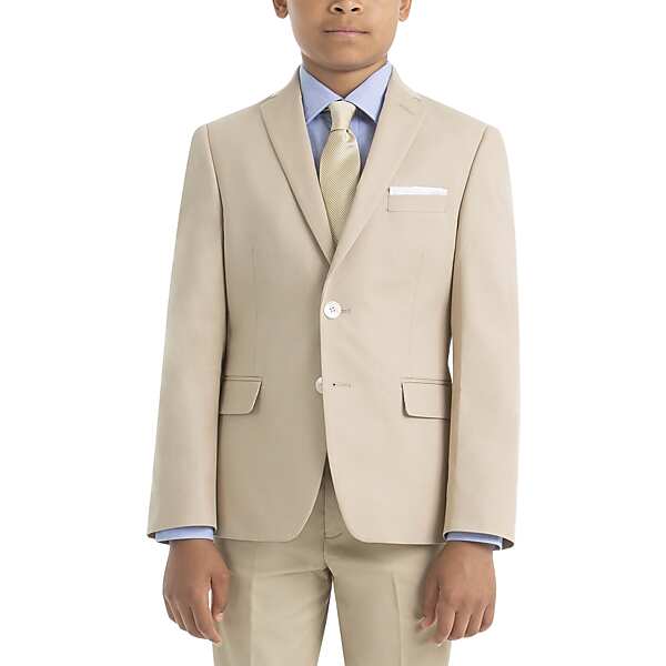 Lauren By Ralph Lauren Men's Boys (Sizes 4-7) Suit Separates Coat Tan - Size: Boys 4