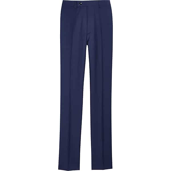 Calvin Klein Men's X-Fit Slim Fit Suit Separates Pants Blue - Size: 44