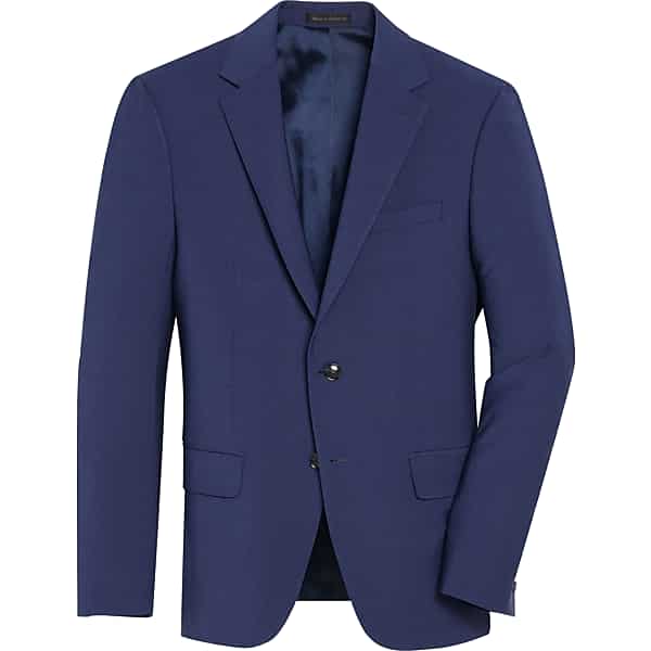 Calvin Klein Skinny Fit Men's Suit Separates Coat Blue - Size: 46 Long