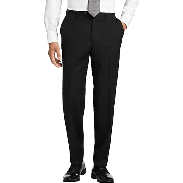 Pronto Uomo Platinum Men's Suit Separates Slacks Black - Size: 48 - Only Available at Men's Wearhouse