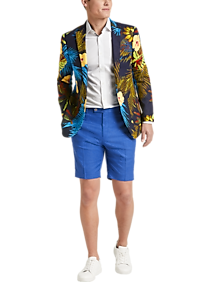 Paisley & Gray Slim Fit Jacket Tropical Floral