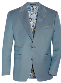 Tayion Classic Fit Suit Separates Coat Teal