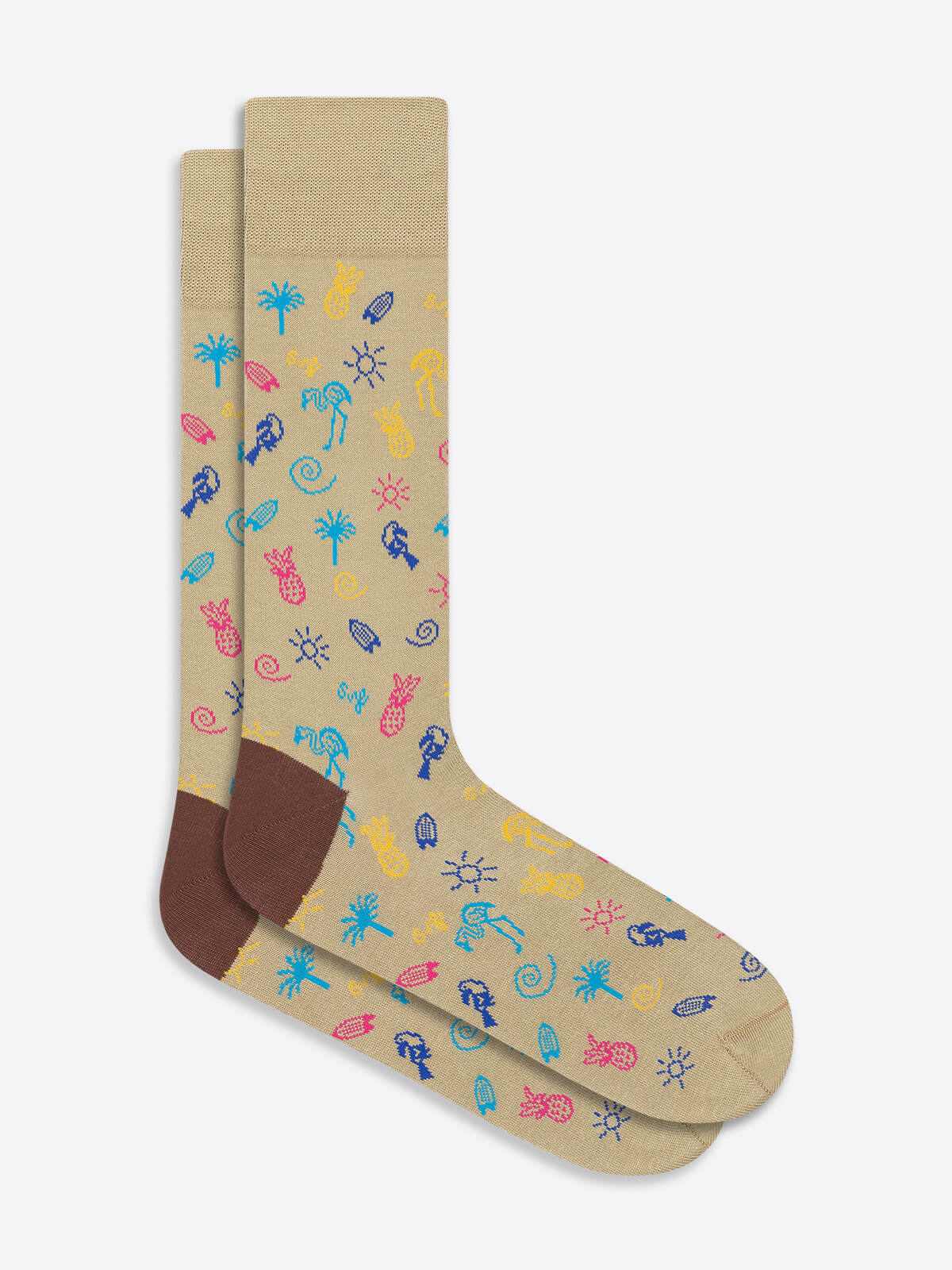 Tropical Icons Mid-Calf Socks