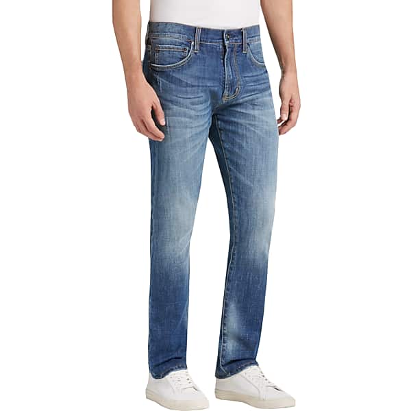 Joseph Abboud Men's Blue Medium Wash Slim Fit Jeans - Size: 30W x 32L