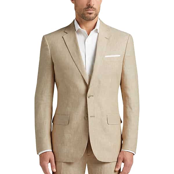 Men's JOE Joseph Abboud Linen Slim Fit Suit Separates Tan