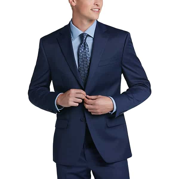 Collection by Michael Strahan Men's Classic Fit Suit Separates Coat Postman Blue - Size 40 Regular