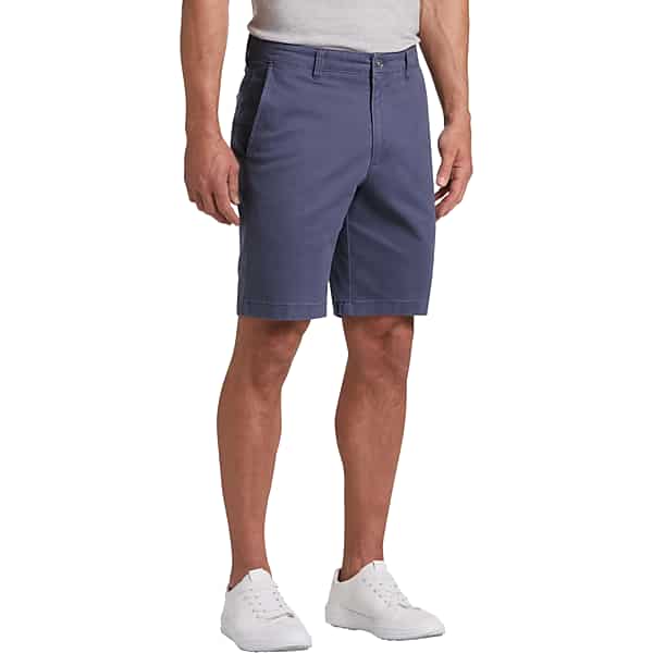 Joseph Abboud Men's Modern Fit Stretch Shorts Medium Blue - Size: 46W