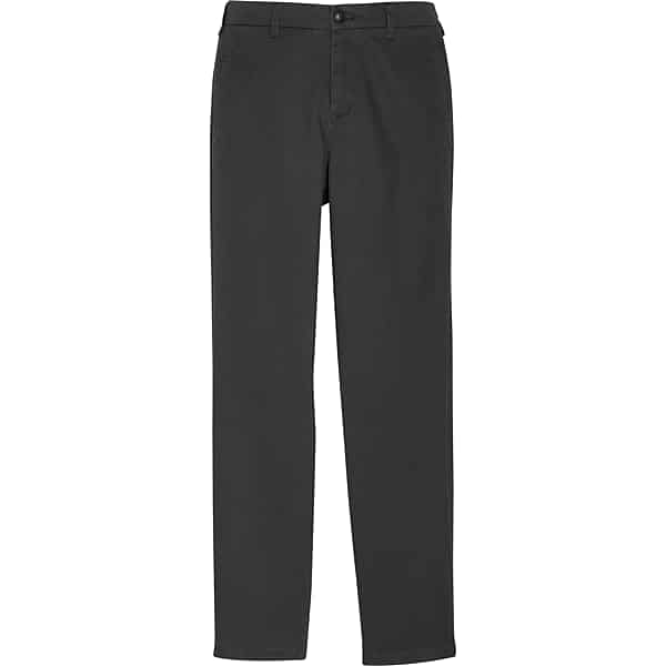 Awearness Kenneth Cole Men's AWEAR-TECH Slim Fit Suit Separates Pants Black & White Sharkskin - Size: 40