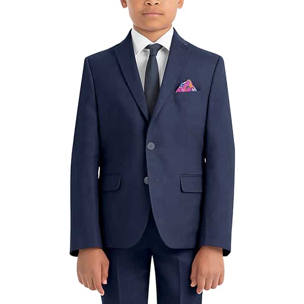 Lauren By Ralph Lauren Classic Fit Men's Suit Gray Plaid - Size: 38 Regular
