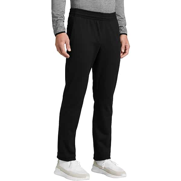 MSX By Michael Strahan Men's Modern Fit Fleece Sweatpants Black - Size: XL