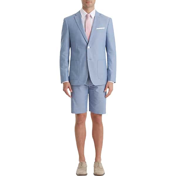 JOE Joseph Abboud Men's Blue Modern Fit Suit Separate Pant - Size: 49