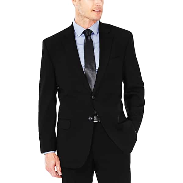 Haggar Men's Classic Fit Suit Separates Coat Black - Size: 44 Long