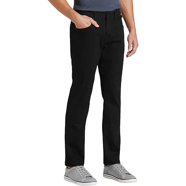 Egara Men's Slim Fit Peak Lapel Dinner Jacket Black Tan & Navy Floral - Size: 42 Short