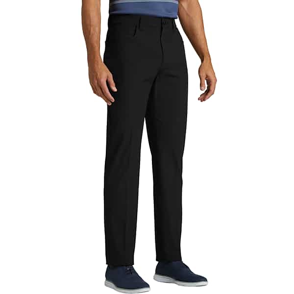 PGA Tour Men's Classic Fit 5-Pocket Casual Pants Black - Size: 34W x 30L