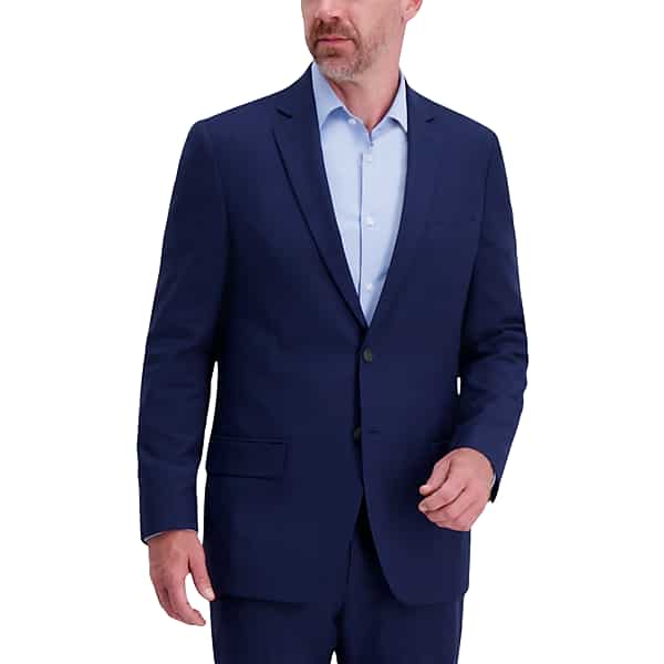 Haggar Men's Classic Fit Suit Separates Coat Midnight Blue - Size: 48 Long