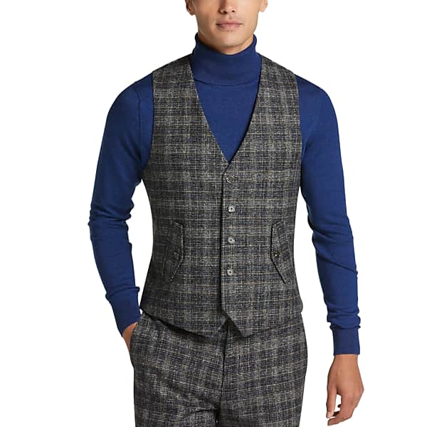 Tommy Hilfiger Men's Modern Fit Flex Suit Separates Pants Gray - Size: 36W x 30L