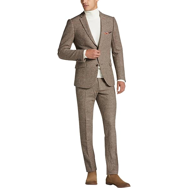 Michael Kors Men's Modern Fit Suit Separates Soft Coat Light Gray - Size: 36 Regular