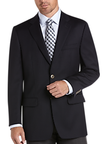 Joseph Abboud Gray Modern Fit Men's Suit Separates Coat - Size: 40 Long