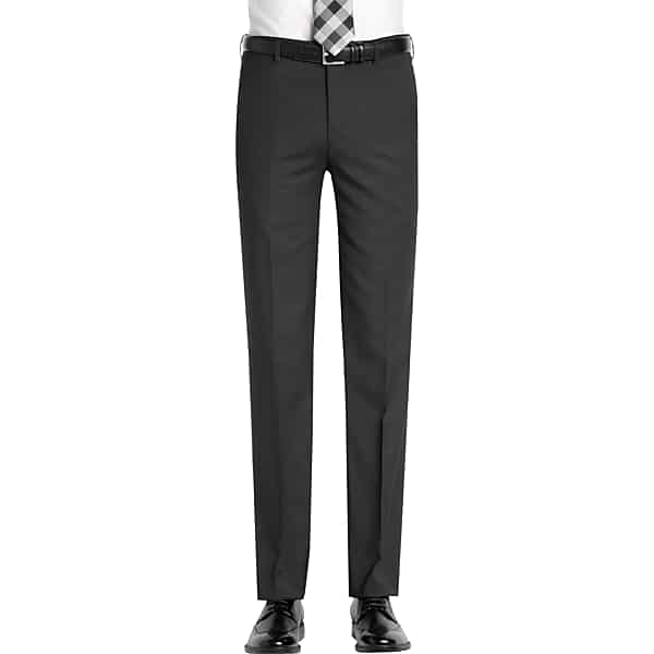 Awearness Kenneth Cole Men's AWEAR-TECH Slim Fit Suit Separates Pant Charcoal - Size: 46