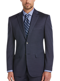 JOE Joseph Abboud Men's Light Gray Slim Fit Suit Separate Pant - Size: 36