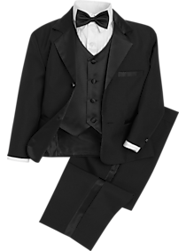 Perry Ellis Premium Men's Navy Slim Fit Suit - Size: 46 Extra Long