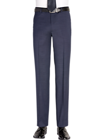 Joseph Abboud Men's Charcoal Tic Slim Fit Suit Separates Pants - Size: 34