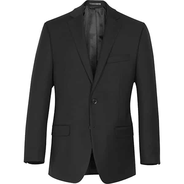 Collection by Michael Strahan Men's Classic Fit Suit Separates Coat Black - Size 48 Long