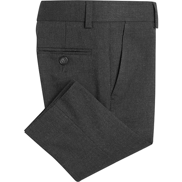 Lauren By Ralph Lauren Gray Sharkskin Classic Fit Men's Suit Separates Vest - Size: XL