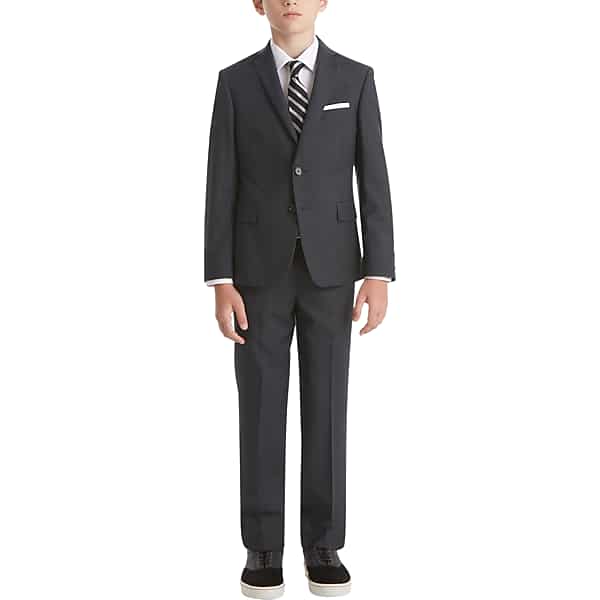 Lauren By Ralph Lauren Men's Boys (Sizes 4-7) Suit Separates Coat Charcoal - Size: Boys 6