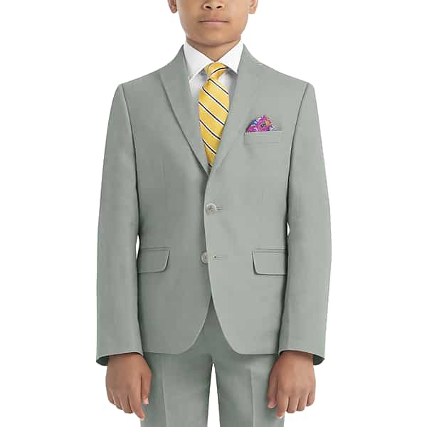 Lauren By Ralph Lauren Men's Boys (Sizes 8-20) Suit Separates Coat Sage - Size: Boys 18