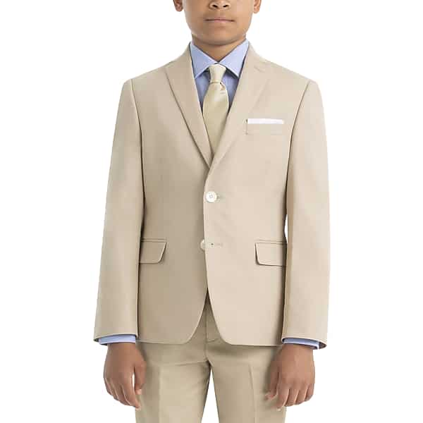 Lauren By Ralph Lauren Men's Boys (Sizes 4-7) Suit Separates Coat Tan - Size: Boys 6
