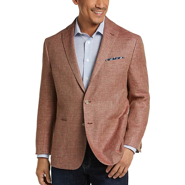 Lauren By Ralph Lauren Classic Fit Men's Suit Separates Coat Navy - Size: 58 Regular